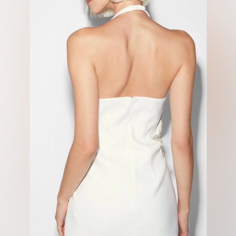 Nasty Gal White Backless Dress - Picture 3 of 11